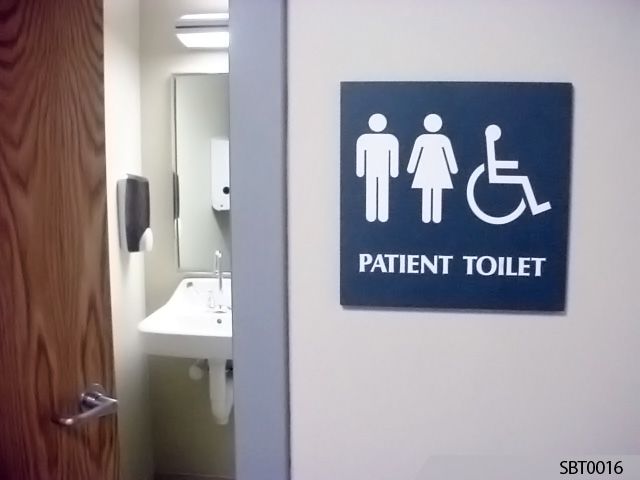 ADA Bathroom Sign