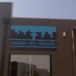 Center City Church 4x8 Alumacorex Sign