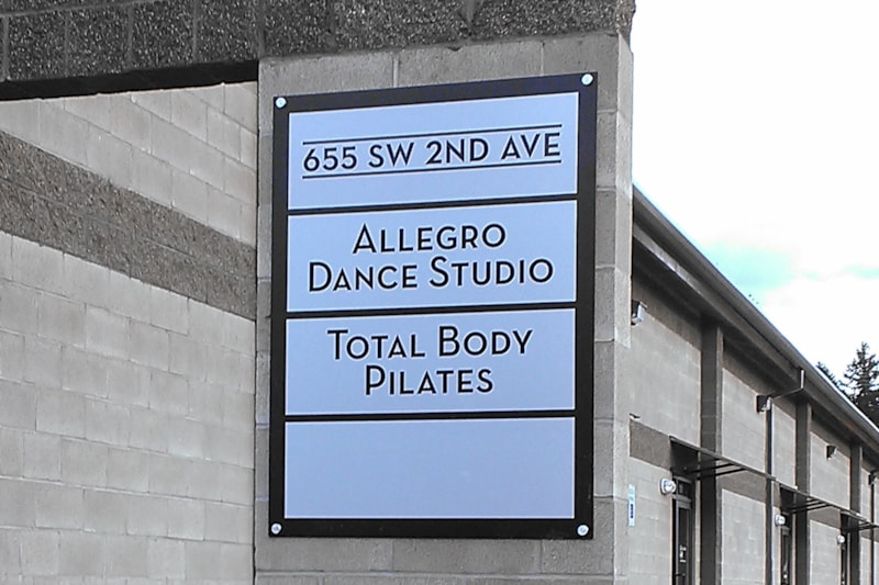 Custom Directory Signs Signs By Tomorrow of Portland