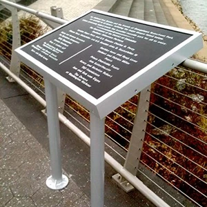 Friends of Georgetown - Waterfront Park - Donor Sign