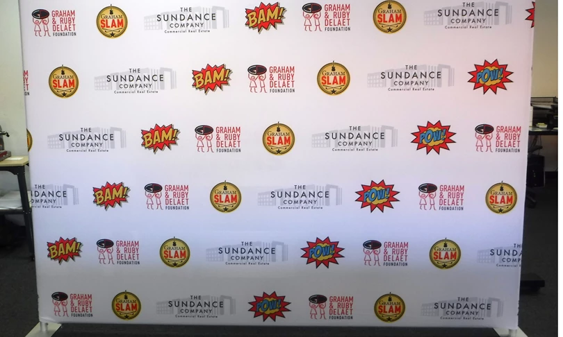 Step and Repeat Banner backwall