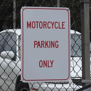 Motorcylce Parking sign