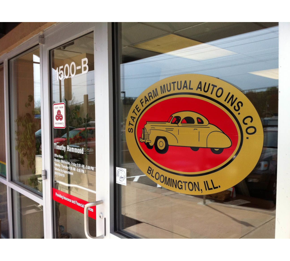 Outdoor Vinyl Window Graphics & Lettering Signs By Tomorrow of