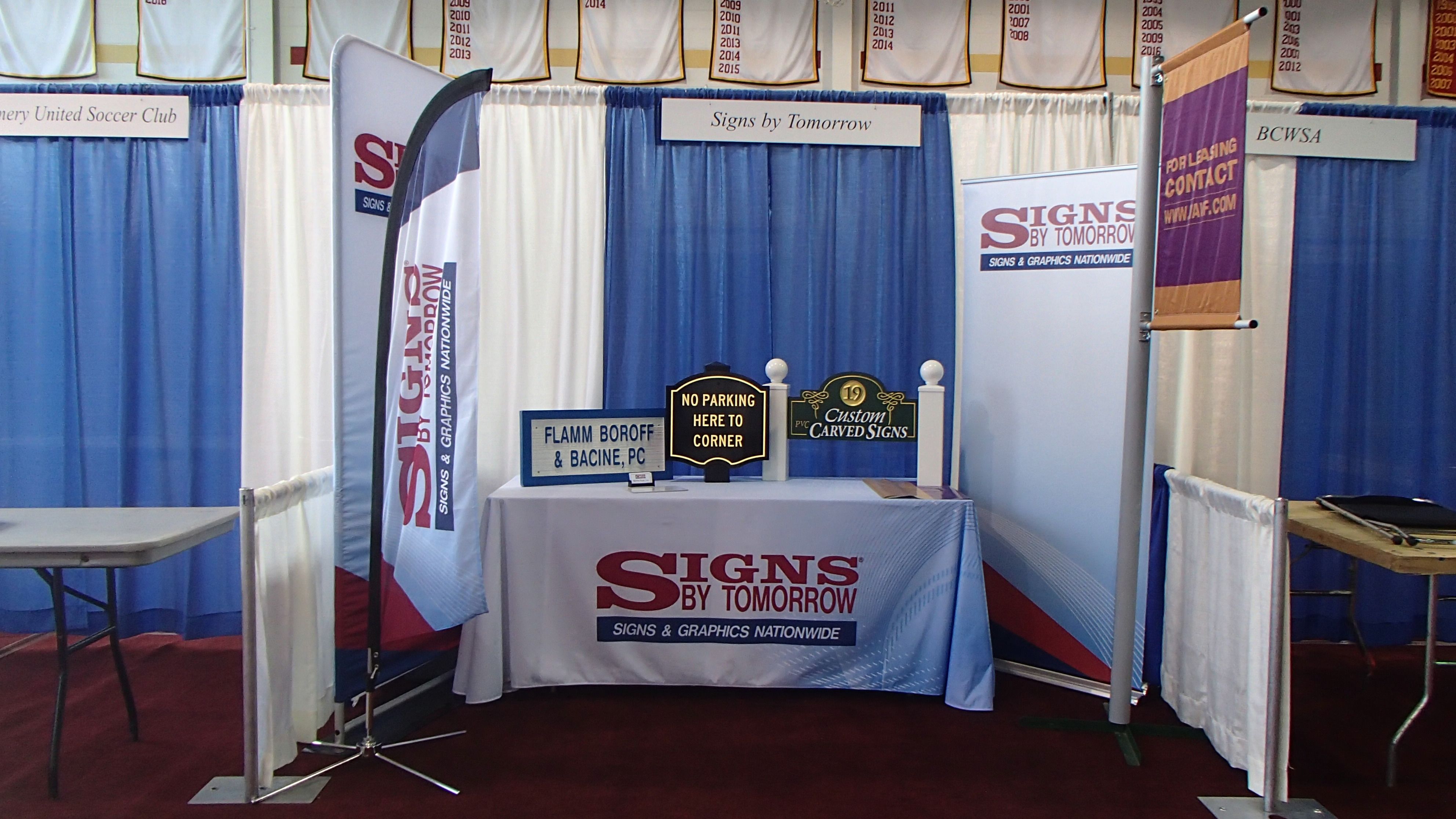 Custom Trade Show Booth Signage Signs By Tomorrow of Norristown