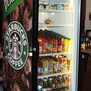 Refrigerator Wrap - Coffee Digital Print onto existing fridge