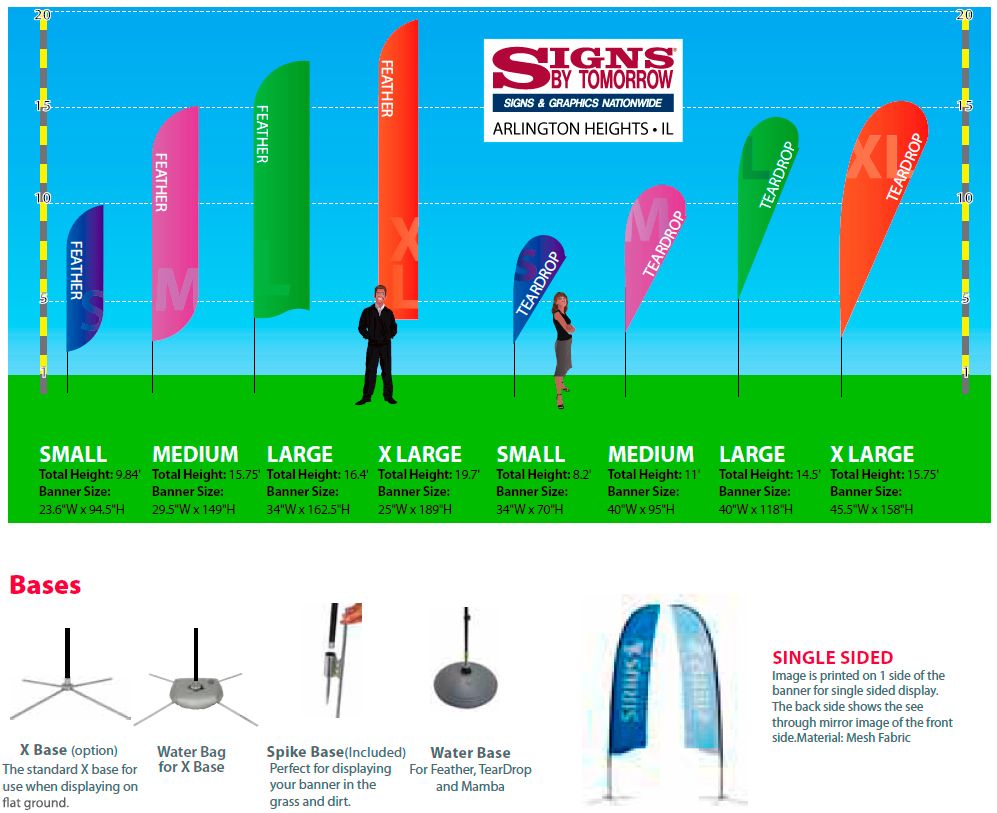 Feather Banner Limited Time Offer Buy 4 Custom Teardrop Or