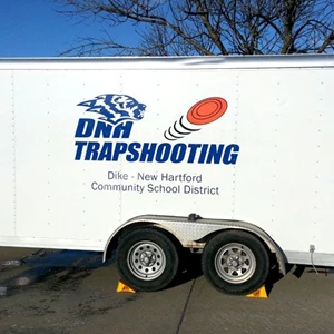 Local Trapshooting Team Trailer Lettering