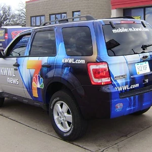 KWWL News Vehicle Partial Wrap
