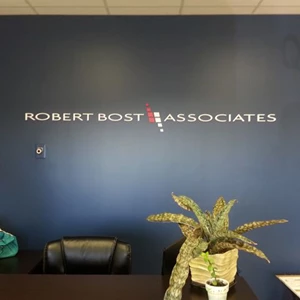 Painted PVC Letters for Robert Bost Associates
