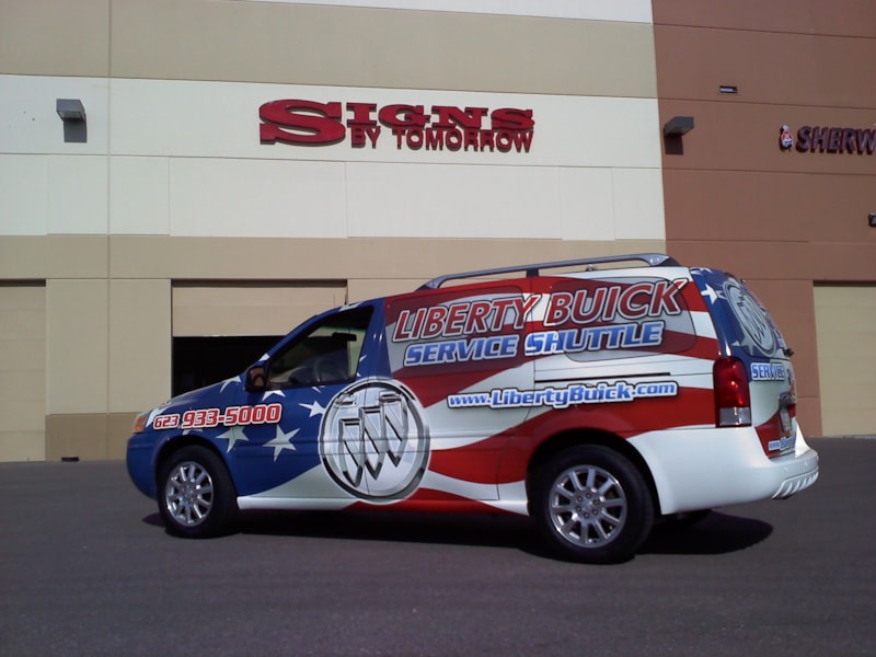 Custom Auto & Vehicle Wraps Signs By Tomorrow Car Wrap Signage