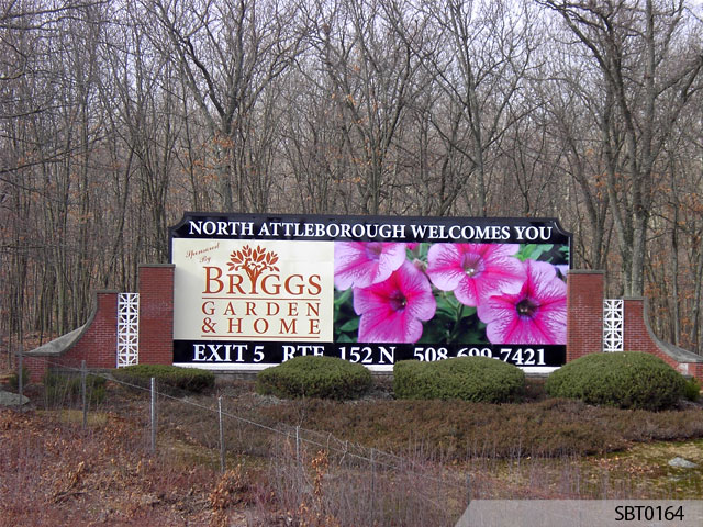 Roadside Welcome and Directional Sign