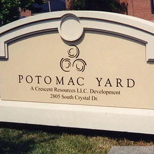 Potomac Yard Monument Sign