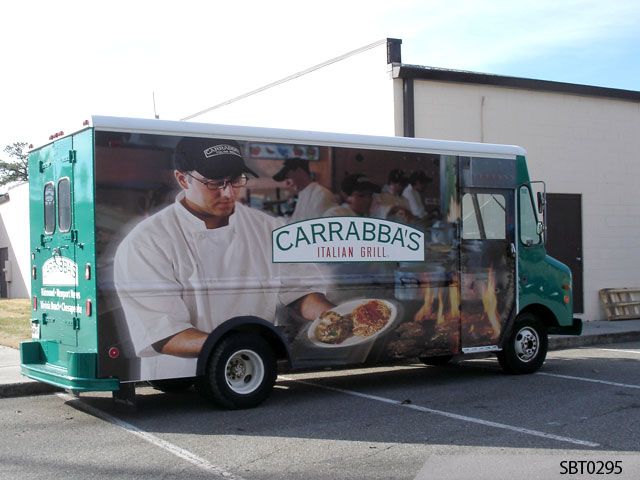 Carrabbas' Restaurant Truck Wrap 