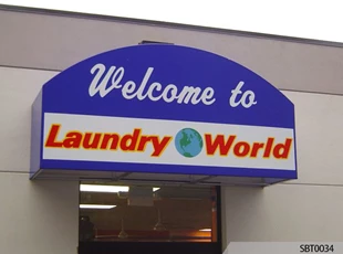 Laundry World Awning