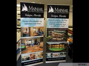 Hotel Banner Stand