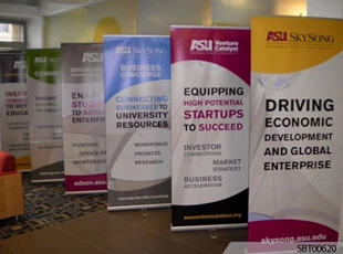 ASU Custom Banner Stand Display