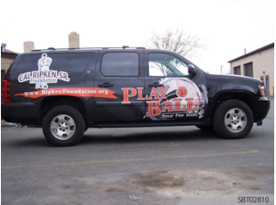 Cal Ripkin Foundation Custom Truck Graphics