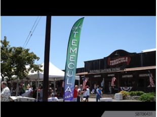 City Custom Feather Banner