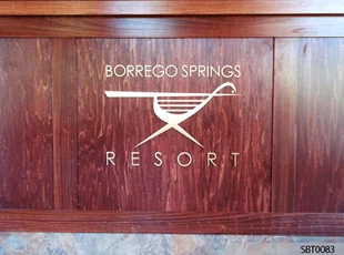 Hotel Dimensional Lettering