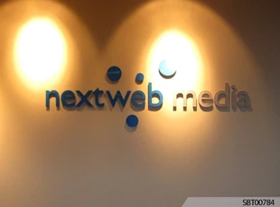 Nextweb Media Interior Dimenstional Lettering