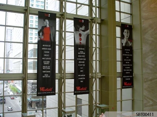 Mall Ceiling Fabric Banners