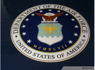 Air Force Custom Floor Graphics