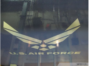 Air Force Custom Floor Graphics