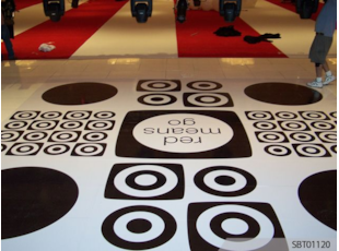 Target Custom Dance Floor Graphics