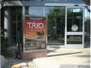 Airport Custom Lightbox Display