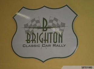 Brighton Custom Indoor Plastic Sign