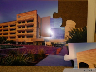 Hospital Custom Routed Sign