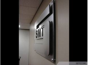 SMT Custom Routed Sign