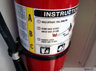 Fire Hydrant OSHA Sign