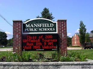 School LED Monument Sign