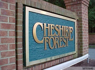 Cheshire Forest Custom Monument Sign