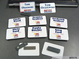 Cleaning Crew Name Badges