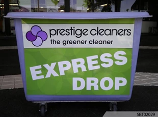 Prestige Cleaners Custom Outdoor Plastic Sign