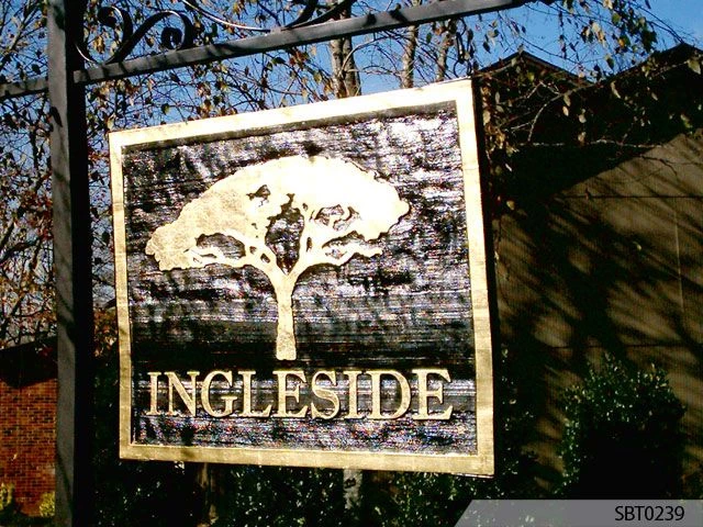 Outdoor Routed & Sandblasted Signs