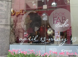 Event Window Lettering