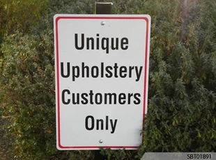 Retail Custom Parking Sign