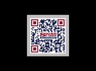 2 Color Signs By Tomorrow QR Code