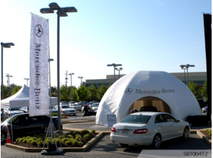 Mercedes Benz Tent