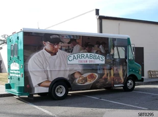 Carrabas' Vehicle Wrap