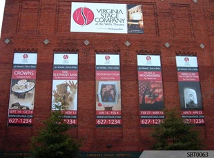 Stage Company Promotional Vinyl Banners