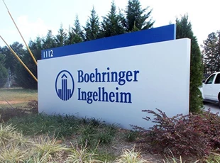 Boehringer Ingelheim Monument Sign