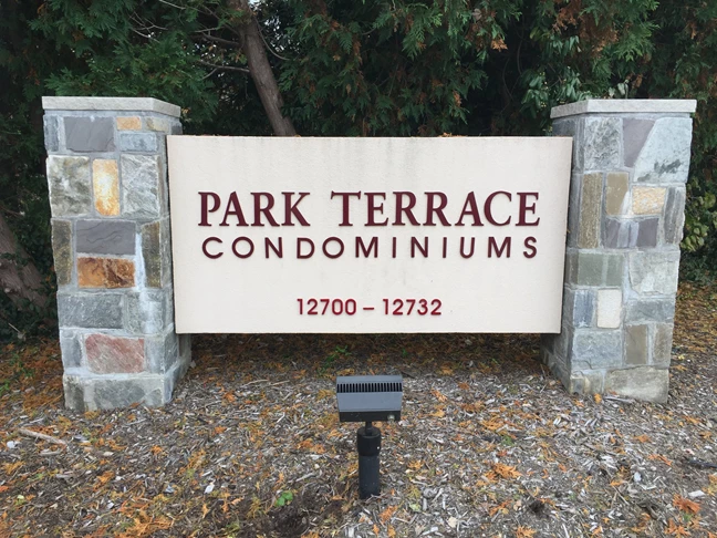 Property Management Condominiums Monument Sign