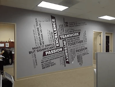 Office Graphics: Part III Communicating Your Mission, Vision and Values