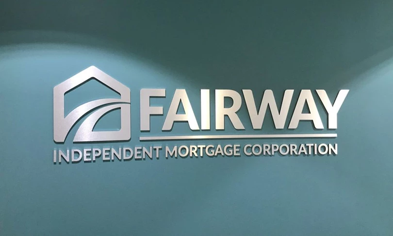 3D Sign for Mortgage Corporation