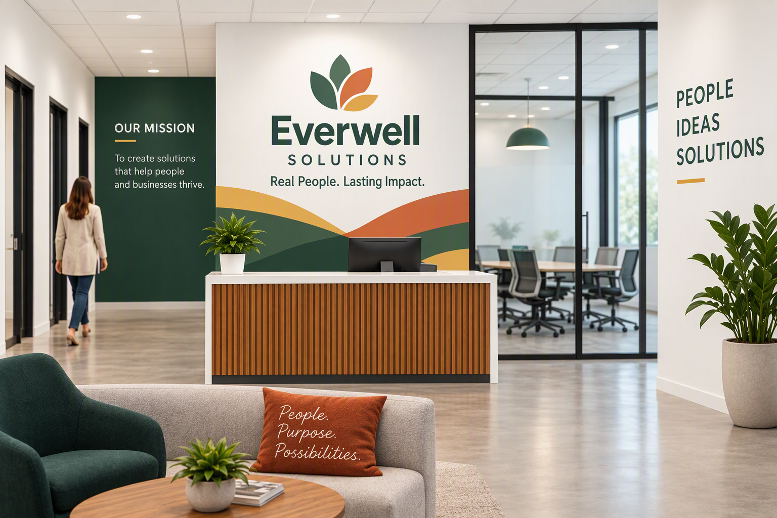 How Workplace Branding and Office Design Support Employee Engagement