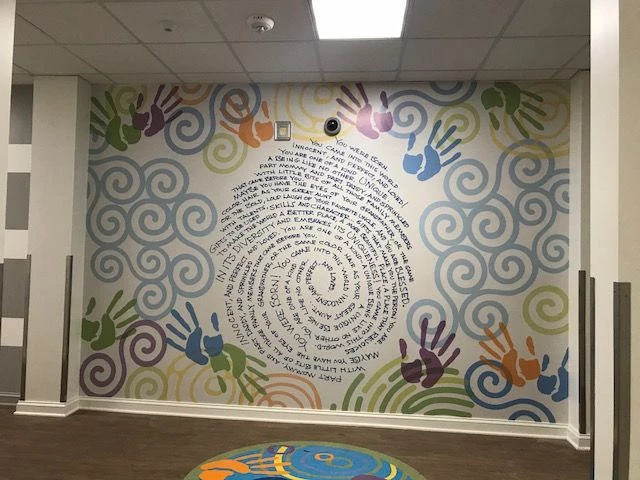 Creative Wall Graphics for Daycare Center